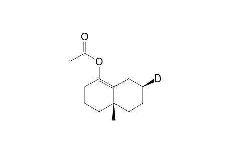 (6S,9S)-2-Acetoxy-9-deuterio-6-methylbicyclo[4.4.0]decene