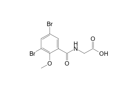 Glycine, N-(3,5-dibromo-2-methoxybenzoyl)-