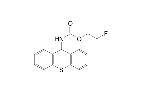 9-thioxanthenecarbamic acid, 2-fluoroethyl ester