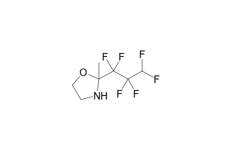 2-(1,1,2,2,3,3-Hexafluoropropyl)-2-methyloxazolidine
