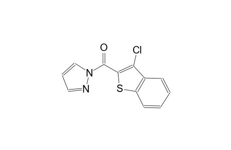 1-[(3-chloro-1-benzothien-2-yl)carbonyl]-1H-pyrazole
