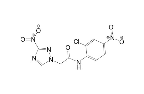N-(2-chloro-4-nitrophenyl)-2-(3-nitro-1H-1,2,4-triazol-1-yl)acetamide