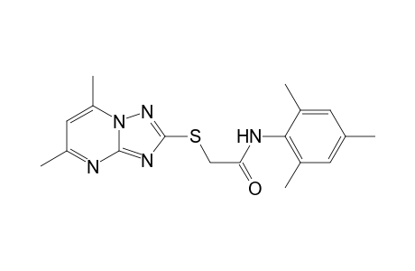 Acetamide, 2-[(5,7-dimethyl[1,2,4]triazolo[1,5-a]pyrimidin-2-yl)thio]-N-(2,4,6-trimethylphenyl)-