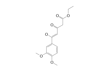 ETHYL_5-(3,4-DIMETHOXYPHENYL)-3,5-DIOXOPENTANOATE