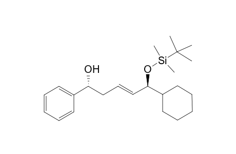 (1R,5S,3E)-5-(tert-Butyldimethylsilyloxy)-5-cyclohexyl-1-phenylpent-3-en-1-ol