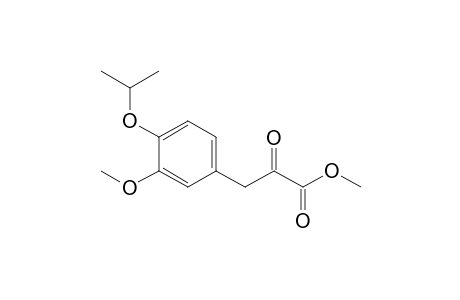 Methyl (4-Isopropoxy-3-methoxyphenyl)pyruvate