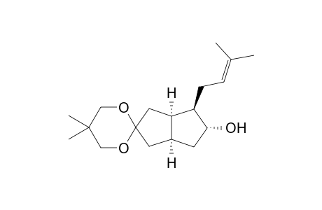 (3a'S,4'R,5'R,6a'R)-5,5-Dimethyl-4'-(3-methylbut-2-enyl)-hexahydro-1H-spiro-[[1,3]dioxane-2,2'-pentalen]-5'-ol