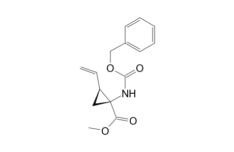Methyl (1S,2S)-(+)-1-N-benzyloxycarbonylamino-2-vinylcyclopropanecarboxylate