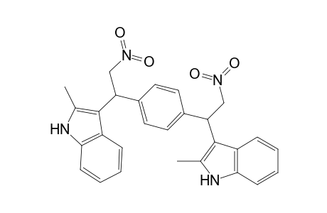 1,4-Bis(1-(2-methyl-1H-indol-3-yl)-2-nitroethyl) benzene