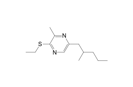 2-(ethylthio)-3-methyl-5-(2-methylpentyl)pyrazine
