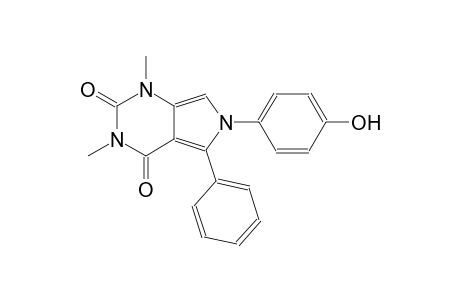 6-(4-hydroxyphenyl)-1,3-dimethyl-5-phenyl-1H-pyrrolo[3,4-d]pyrimidine-2,4(3H,6H)-dione