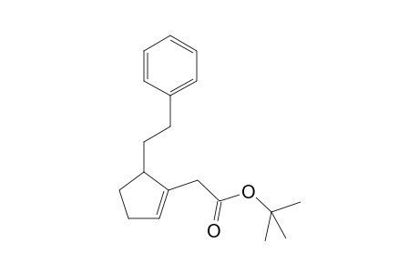 (5-Phenethyl-cyclopent-1-enyl)-acetic acid tert-butyl ester