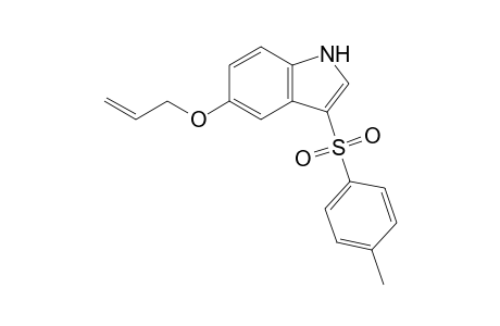 3-(4-Methylphenyl)sulfonyl-5-prop-2-enoxy-1H-indole