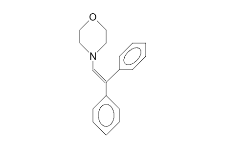 N-(2,2-Diphenyl-ethen-1-yl)-morpholine