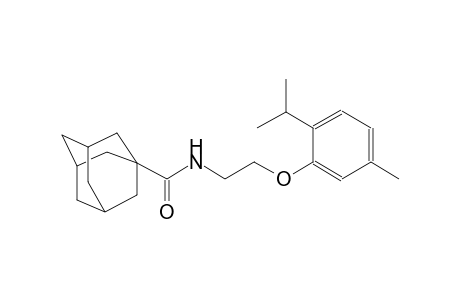 tricyclo[3.3.1.1~3,7~]decane-1-carboxamide, N-[2-[5-methyl-2-(1-methylethyl)phenoxy]ethyl]-