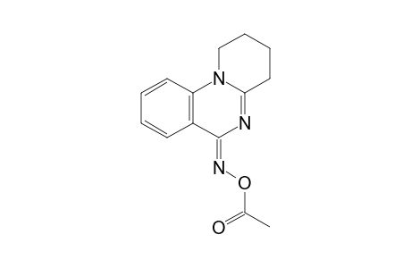 2,3,4,6-Tetrahydro-1H-pyrido[1,2-a]quinazolin-6-one - O-acetyloxime