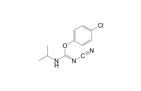 2-(p-chlorophenyl)-1-cyano-3-isopropylpseudourea