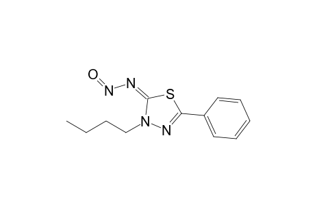 (NE)-N-(3-butyl-5-phenyl-1,3,4-thiadiazol-2-ylidene)nitrous amide