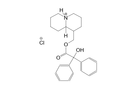 (1R,9aR)-1-({[hydroxy(diphenyl)acetyl]oxy}methyl)octahydro-2H-quinolizinium chloride