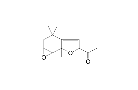 Ethanone, 1-(1a,2,3,5,6a,6b-hexahydro-3,3,6a-trimethyloxireno[g]benzofuran-5-yl)-