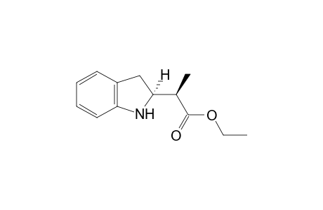 Ethyl 2-(2,3-dihydro-1H-indole-2-yl)propanoate