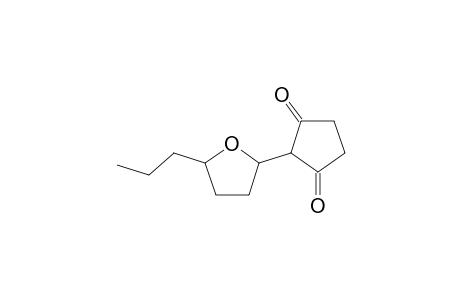2-(5-propyltetrahydrofuran-2-yl)-1,3-cyclopentanedione
