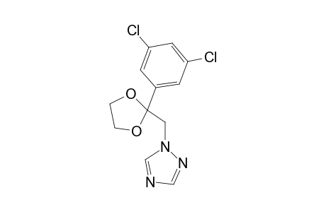 1-([2-(3,5-Dichlorophenyl)-1,3-dioxolan-2-yl]methyl)-1H-1,2,4-triazole