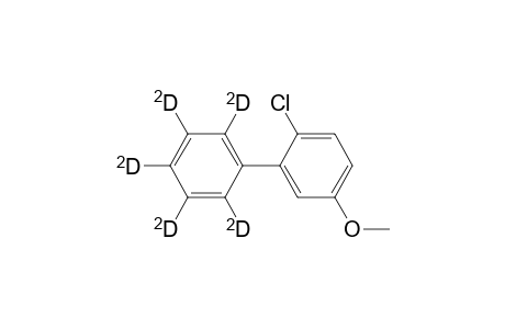 2-Chloro-5-methoxy-penta-deuterobiphenyl