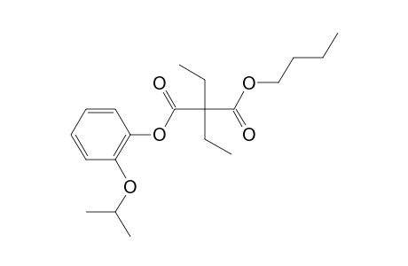 Diethylmalonic acid, butyl 2-isopropoxyphenyl ester