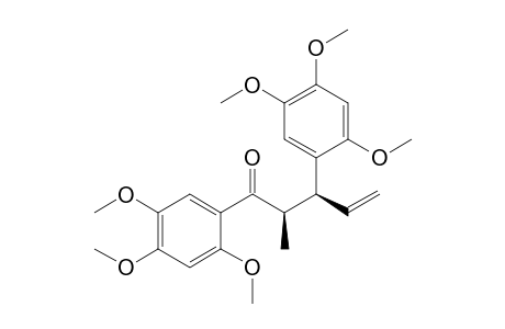 (2R,3S)-1,3-diasaryl-2-methyl-pent-4-en-1-one