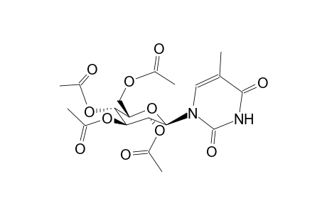 (2,3,4,6-Tetra-O-acetyl-b-d-glucopyranosyl)-thymine
