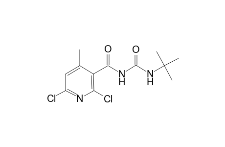 Urea, 1-(tert-butyl)-3-(2,6-dichloro-4-methylpyridine-3-carbonyl)-