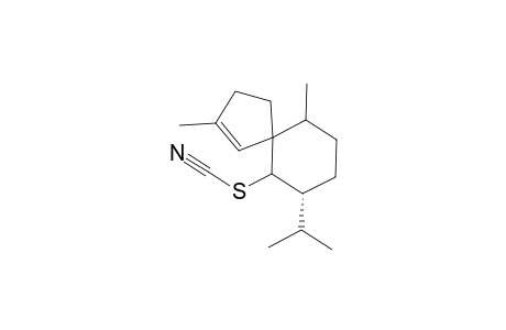 2,8-Dimethyl-4-isopropyl-5-thiocyanospiro[5.4]dec-7-ene