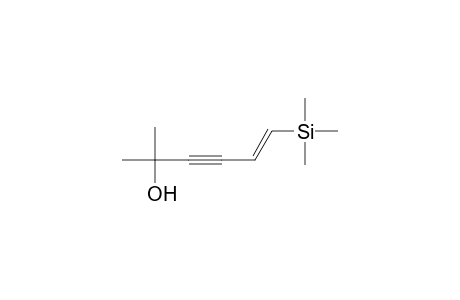 (E)-2-methyl-6-trimethylsilyl-2-hex-5-en-3-ynol