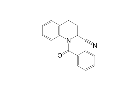 1-benzoyl-1,2,3,4-tetrahydroquinaldonitrile