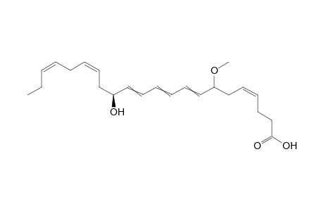 (4Z,14S,16Z,19Z)-14-hydroxy-7-methoxy-docosa-4,8,10,12,16,19-hexaenoic acid