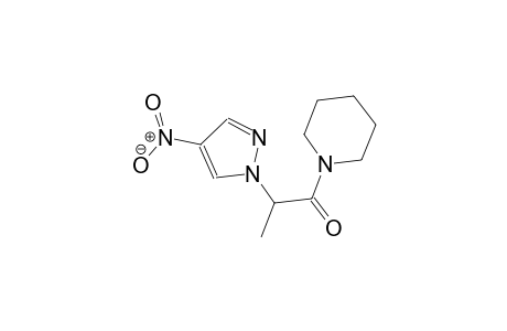 1-[2-(4-nitro-1H-pyrazol-1-yl)propanoyl]piperidine