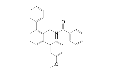 1-Benzoylamidomethyl-6-(3-methoxyphenyl)-2-phenylbenzene