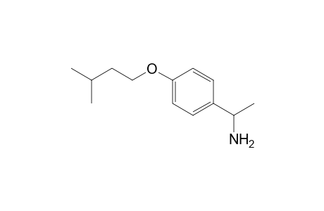 1-(4-(Isopentyloxy)phenyl)ethanamine
