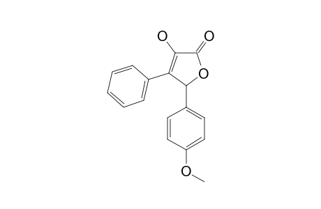 3-HYDROXY-5-(4-METHOXYPHENYL)-4-PHENYL-2(5H)-FURANONE