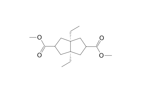 endo,exo-dimethyl 1,5-diethyl-cis-bicyclo[3.3.0]octane-3,7-dicarboxylate