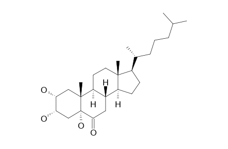 2-ALPHA,3-ALPHA,5-TRIHYDROXY-5-ALPHA-CHOLESTAN-6-ONE