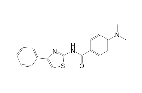 benzamide, 4-(dimethylamino)-N-(4-phenyl-2-thiazolyl)-