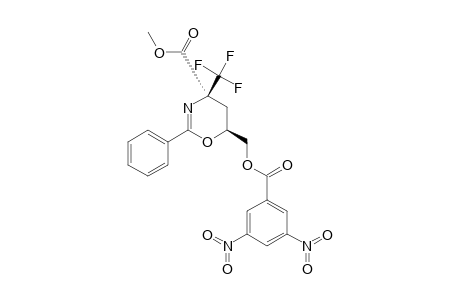 4-(RS)/6-(RS)-METHYL-[6-(3,5-DINITROBENZOYLOXYMETHYL)-2-PHENYL-4-TRIFLUOROMETHYL-5,6-DIHYDRO-4H-1,3-OXAZINE]-4-CARBOXYLATE