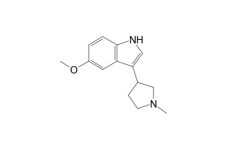 5-Methoxy-3-(1-methyl-3-pyrrolidinyl)-1H-indole