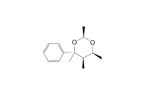 (2S,4R,5R,6S)-2,4,5,6-Tetramethyl-4-phenyl-[1,3]-dioxane