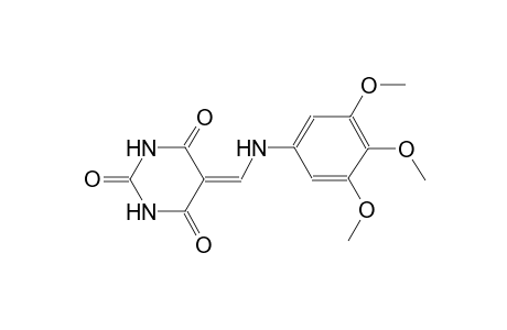 2,4,6(1H,3H,5H)-pyrimidinetrione, 5-[[(3,4,5-trimethoxyphenyl)amino]methylene]-