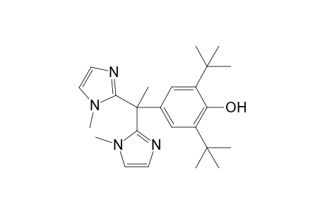 1,1-Bis(2-(1-methylimidazolyl))-1-(3,5-di-tert-butyl-4-hydroxyphenyl)ethane
