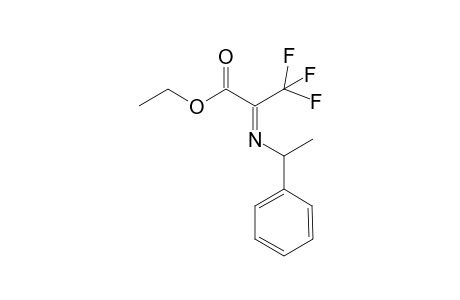 Ethyl 3,3,3 trifluoro-2-(1-phenylethylimino) propanoate