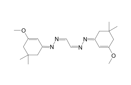 (1Z,2Z)-Ethanedial bis([(1Z)-3-methoxy-5,5-dimethyl-2-cyclohexen-1-ylidene]hydrazone)
